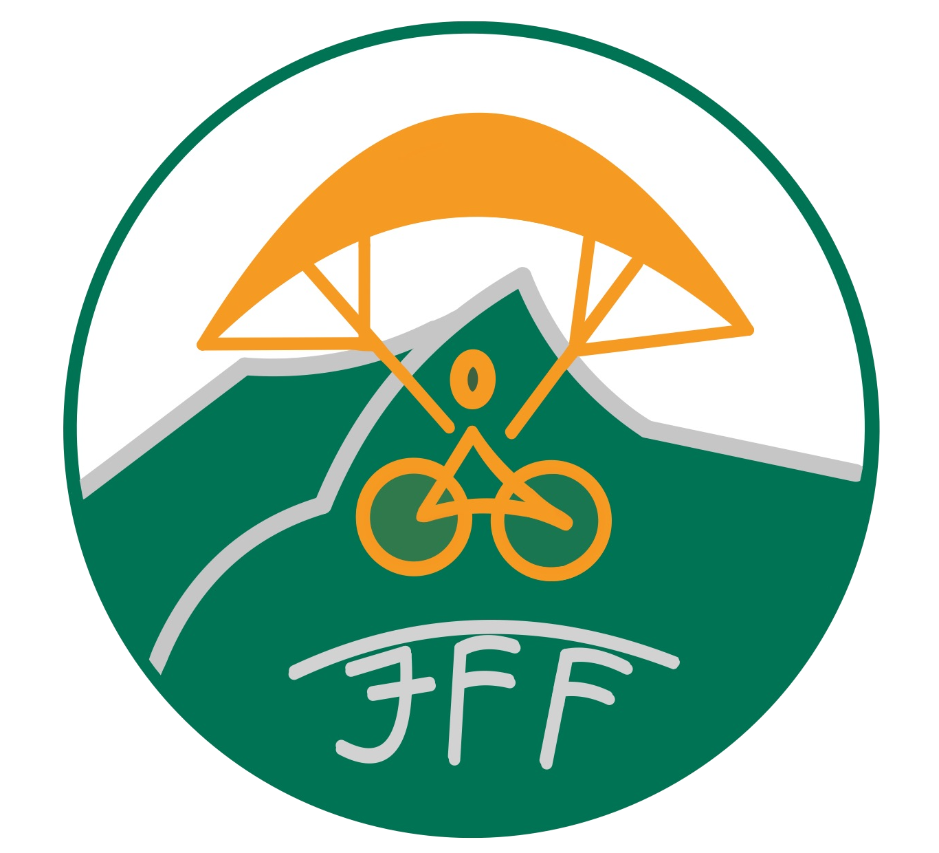 Jenzig Fliegen & Fahrrad Logo